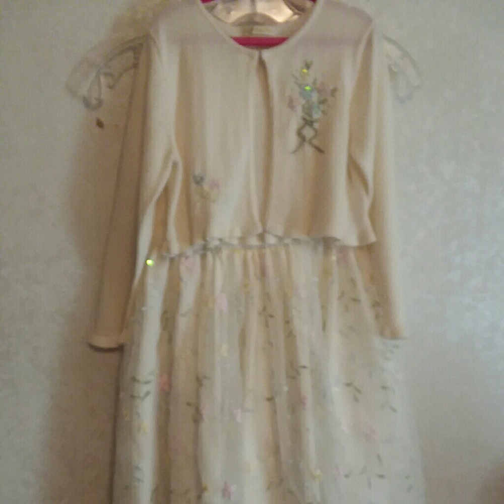 Girls Dress With Cover Up